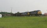 Inbound unit coal train